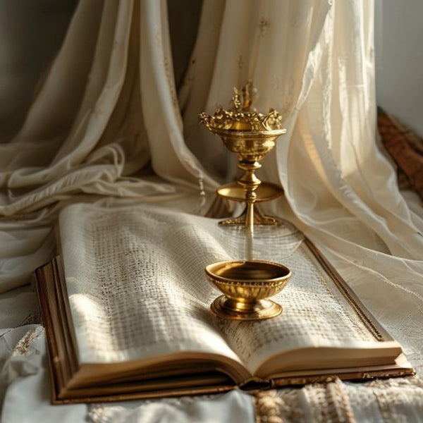 Chanderi Silk in ivory white · Ridh Fabric Studio