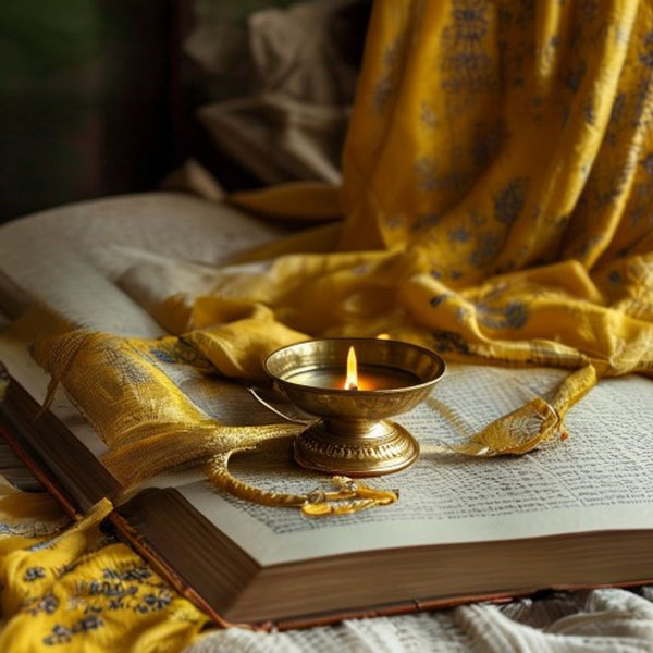 Chanderi Silk in lemonyellow · Ridh Fabric Studio