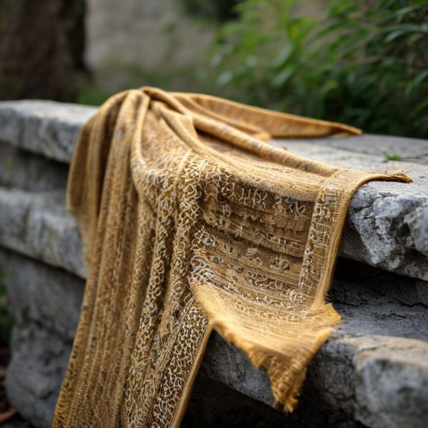 Dupatta in natural undyed · Ridh Fabric Studio
