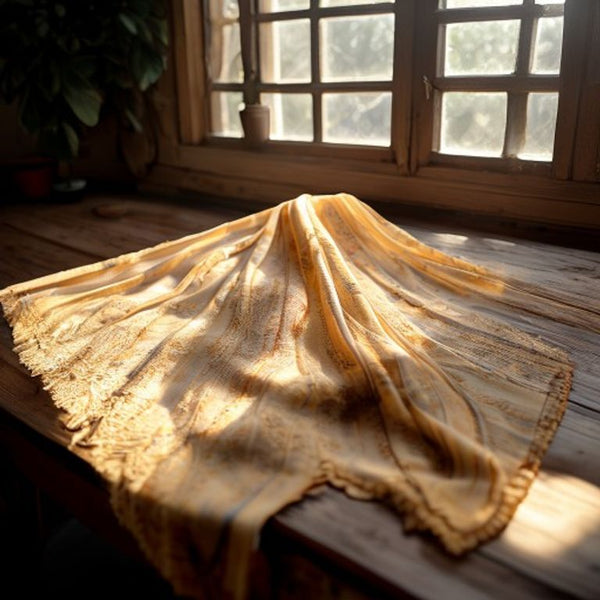 Dupatta in natural undyed · Ridh Fabric Studio
