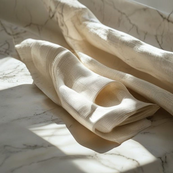 Fine Cotton in natural undyed · Ridh Fabric Studio