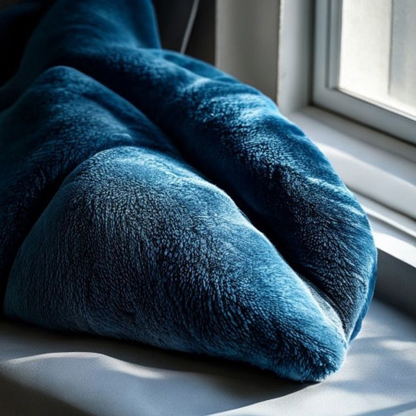 Plush Velvet in seablue · Ridh Fabric Studio