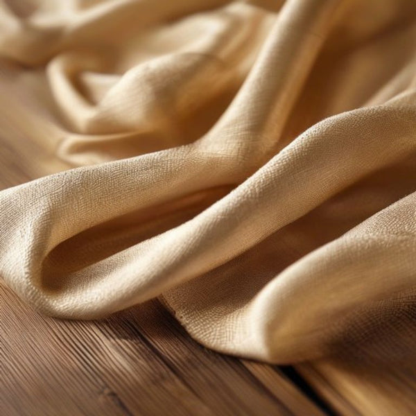 Smooth Santoon in natural undyed · Ridh Fabric Studio