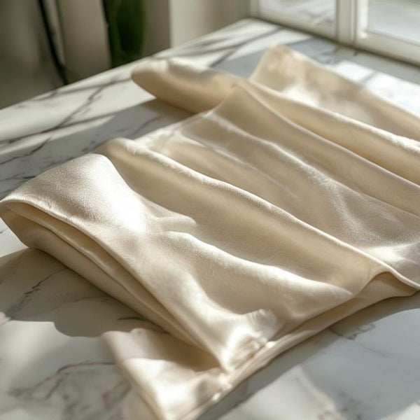 Smooth Santoon in natural undyed · Ridh Fabric Studio