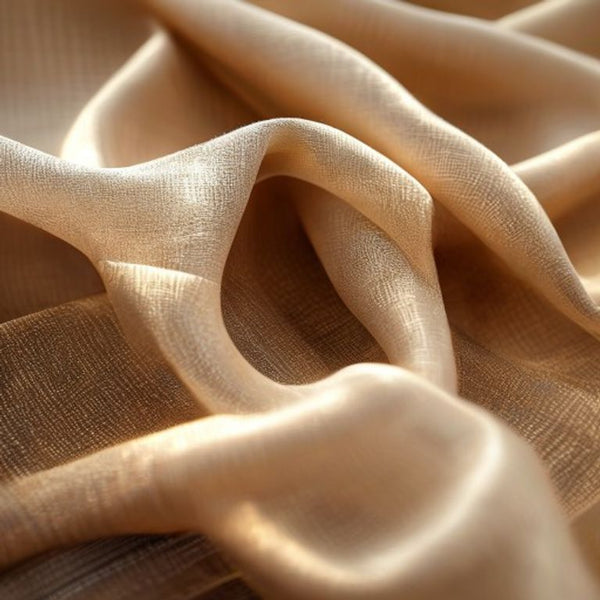 Soft Crepe in natural undyed · Ridh Fabric Studio