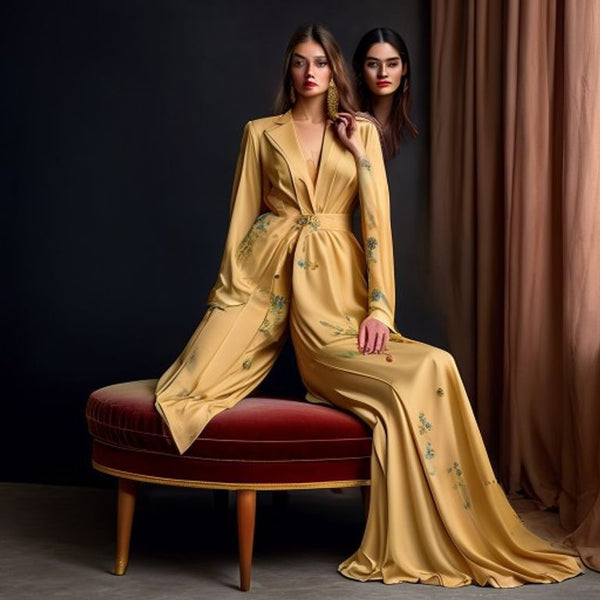 Unstitched 3-piece suit set · Fs4603 Fabric Set · Ridh Fabric Studio