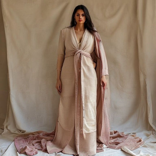 Unstitched 3-piece suit set · Fs1018 Fabric Set · Ridh Fabric Studio