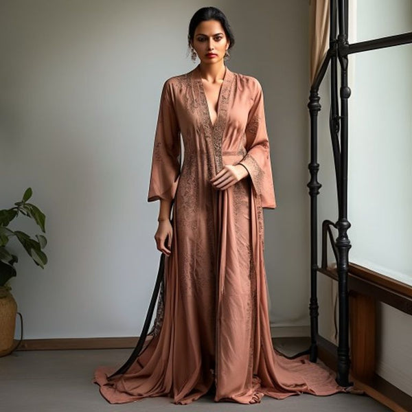 Unstitched 3-piece suit set · Fs1017 Fabric Set · Ridh Fabric Studio