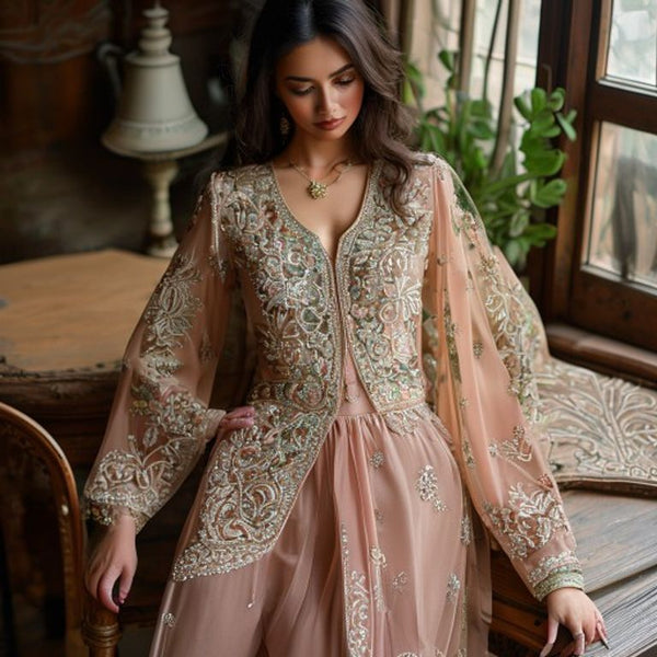 Unstitched 3-piece suit set · 8034 Fabric Suit Set · Ridh Fabric Studio