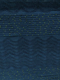 Blue sequin and thread all over georgette embroidered fabric 11824