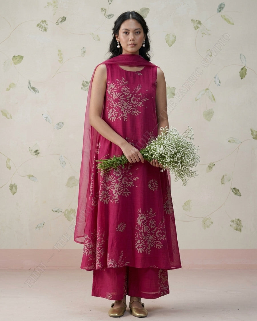 Rani Pink 10332 Chanderi Prn — model