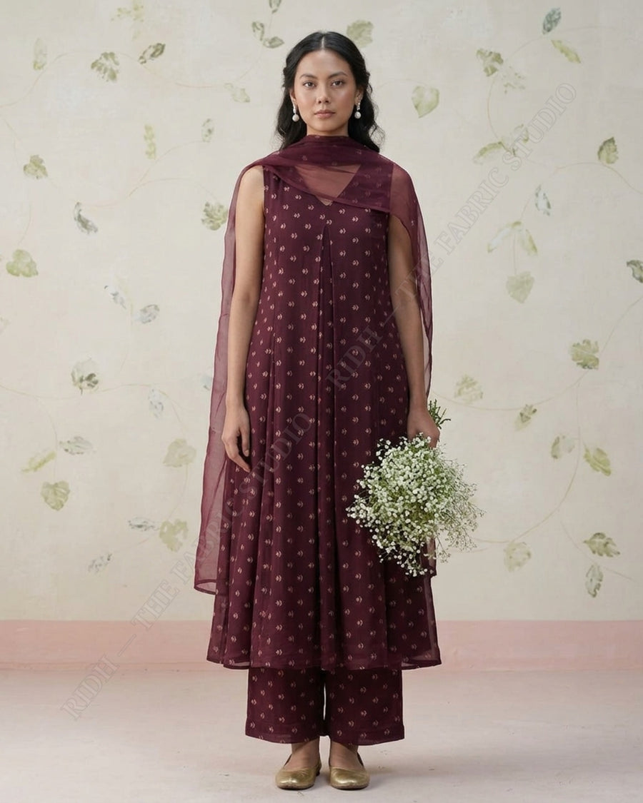 Wine 10332 Chanderi Prn — model