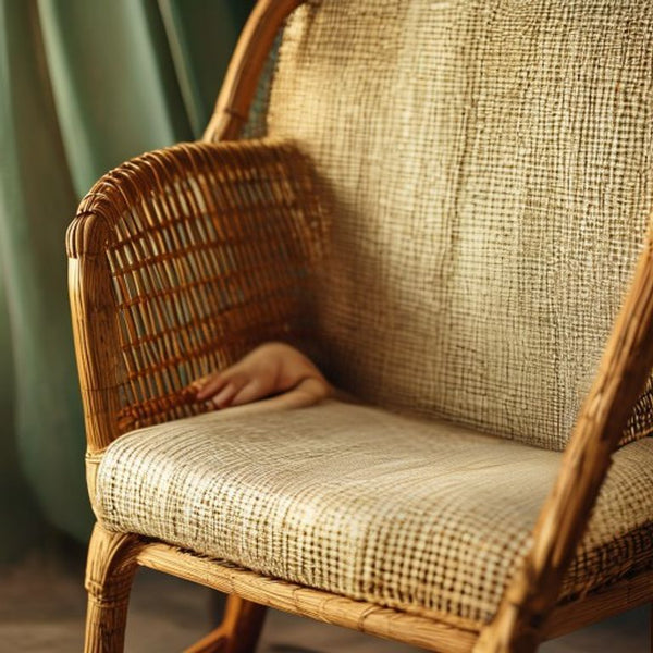 Chanderi Silk in light · Ridh Fabric Studio