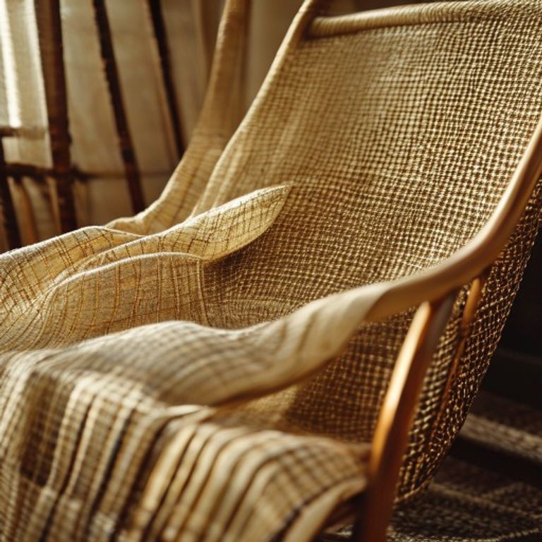Chanderi Silk in warm beige · Ridh Fabric Studio