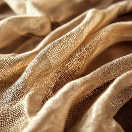 Embroidered Net in lpil · Ridh Fabric Studio