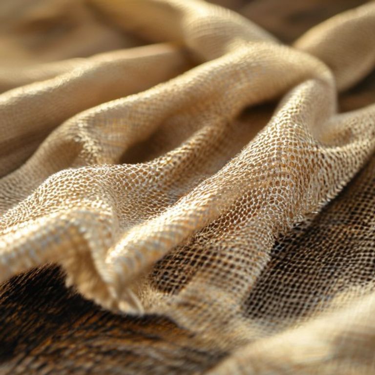 Embroidered Net in onion · Ridh Fabric Studio