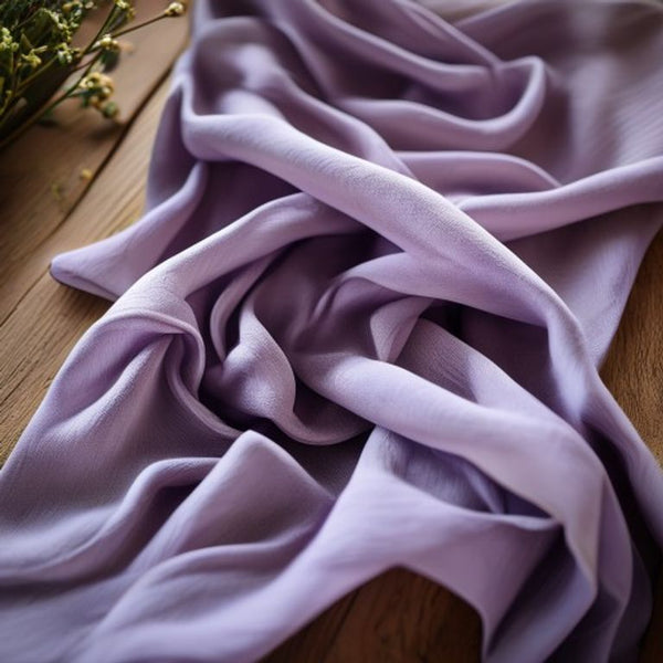 Luxury Fabric in lilac · Ridh Fabric Studio