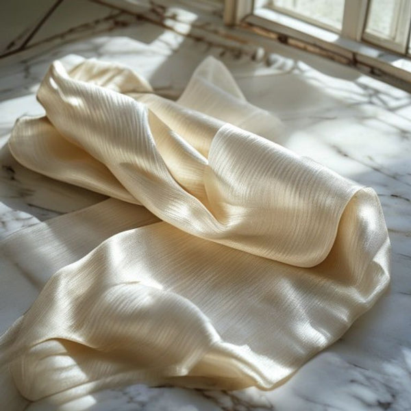 Munga Silk in natural undyed · Ridh Fabric Studio