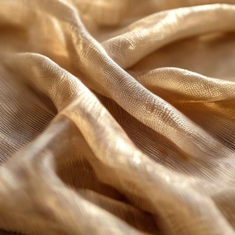 Organza Silk in light · Ridh Fabric Studio