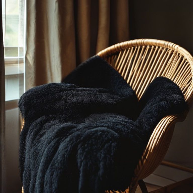 Plush Velvet in deep black · Ridh Fabric Studio