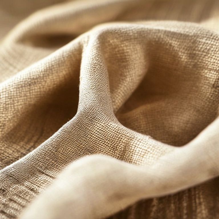 Premium Linen in rich maroon · Ridh Fabric Studio