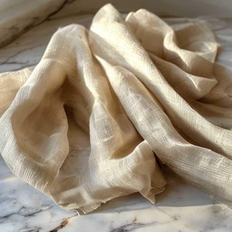 Premium Linen in natural undyed · Ridh Fabric Studio