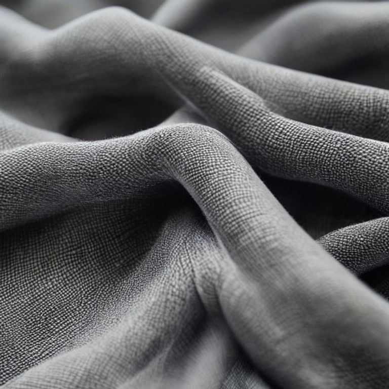 Premium Linen in smoky grey · Ridh Fabric Studio