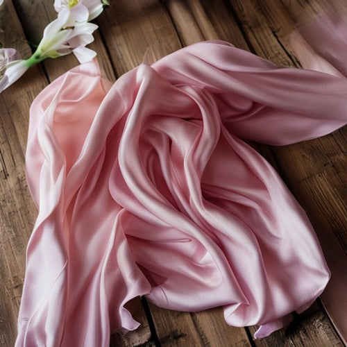 Pure Silk in onionpink · Ridh Fabric Studio