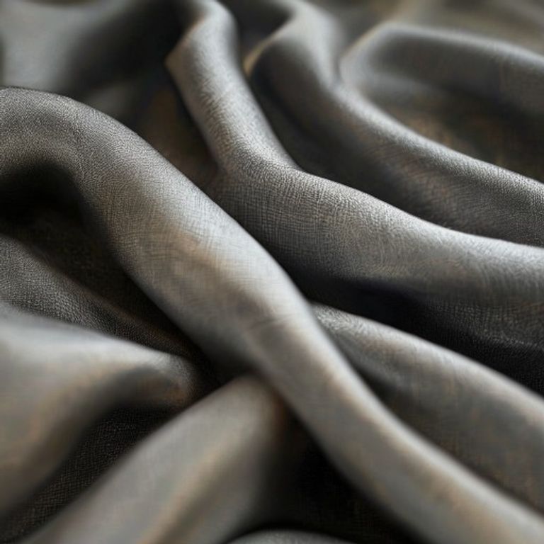 Pure Silk in smoky grey · Ridh Fabric Studio