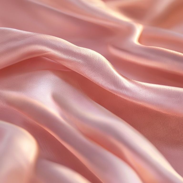 Pure Silk in soft pink · Ridh Fabric Studio