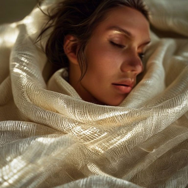 Silk Tissue in natural undyed · Ridh Fabric Studio