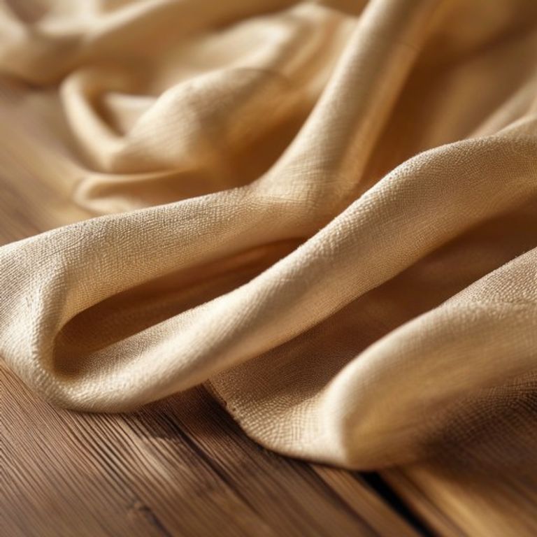 Smooth Santoon in natural undyed · Ridh Fabric Studio