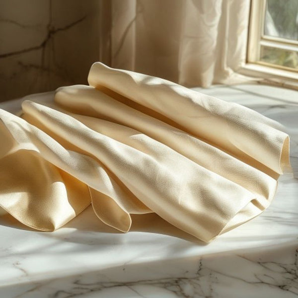 Tussar Silk in light · Ridh Fabric Studio