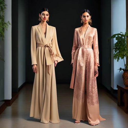 Unstitched 3-piece suit set · 83863 Fabric Set · Ridh Fabric Studio