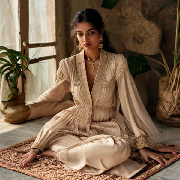 Unstitched 3-piece suit set · 05228 Fabric Set · Ridh Fabric Studio