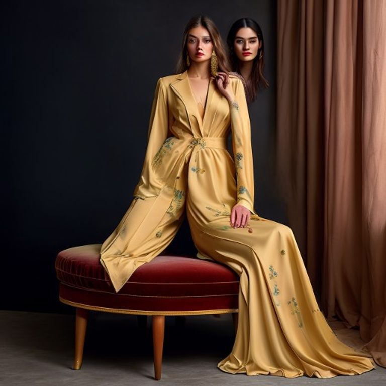 Unstitched 3-piece suit set · Fs4603 Fabric Set · Ridh Fabric Studio