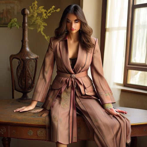 Unstitched 3-piece suit set · Fs07 Fabric Set · Ridh Fabric Studio