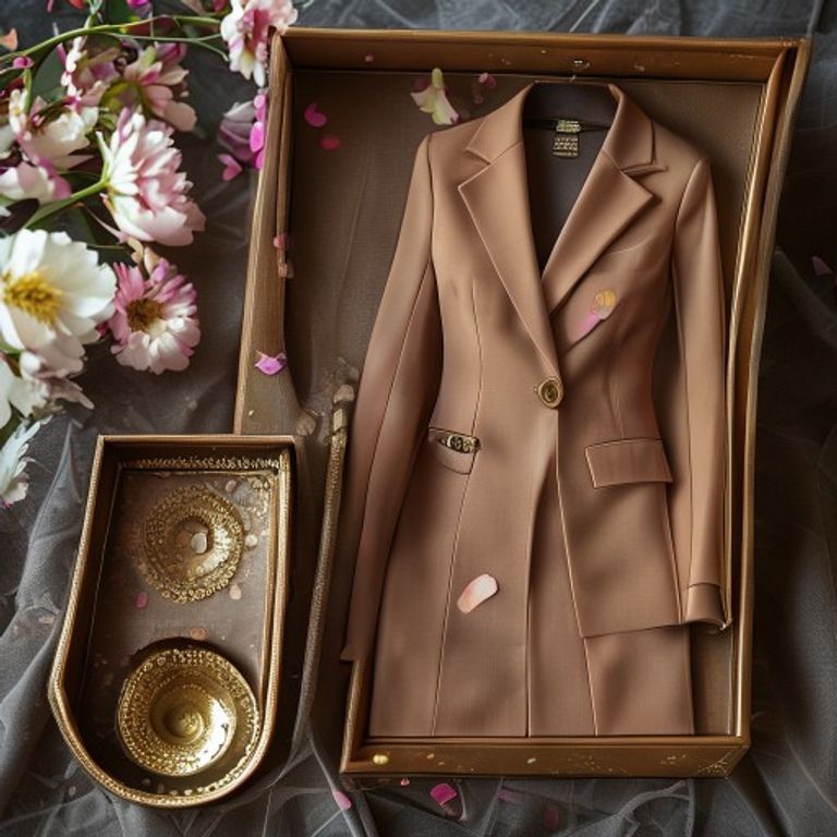 Unstitched 3-piece suit set · Fs4499 Fabric Set · Ridh Fabric Studio