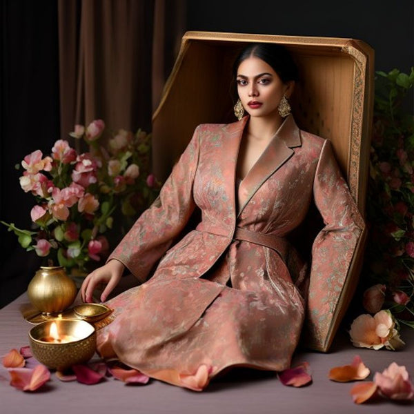 Unstitched 3-piece suit set · 60042 Fabric Suit Set · Ridh Fabric Studio