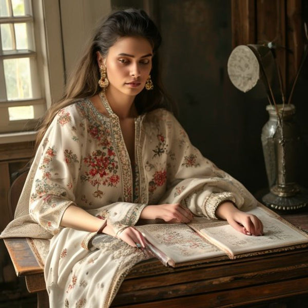 Unstitched 3-piece suit set · 1630 Fabric Suit Set · Ridh Fabric Studio