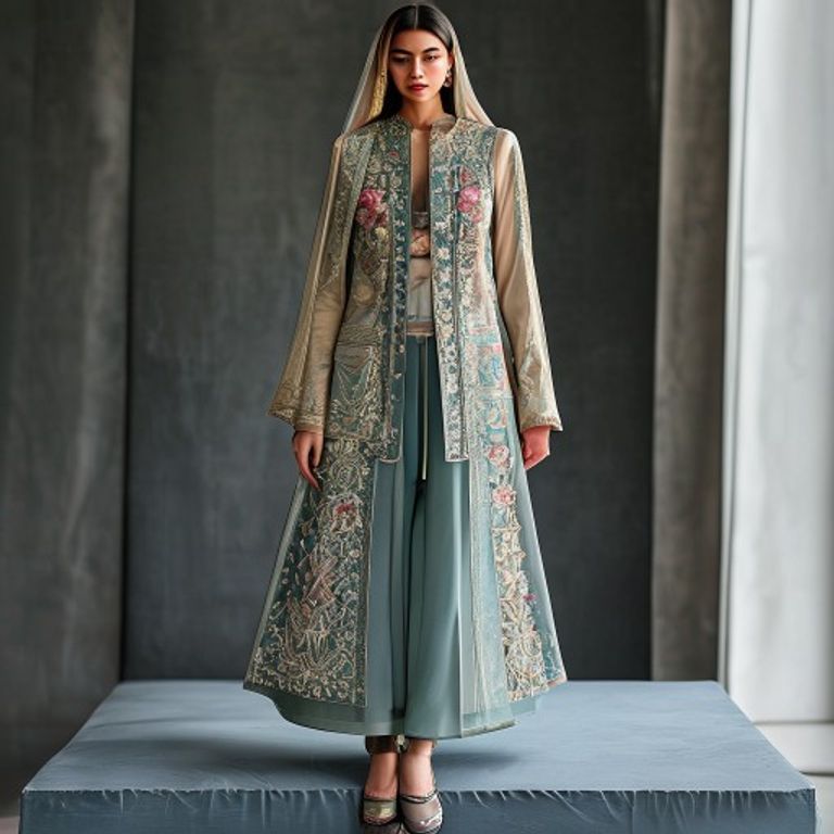 Unstitched 3-piece suit set · 25006 Fabric Suit Set · Ridh Fabric Studio