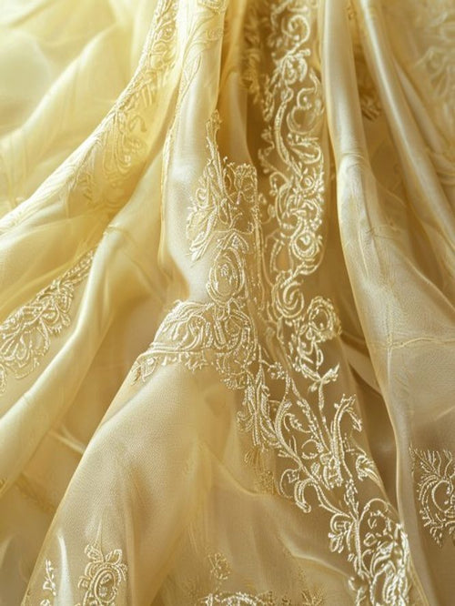 Dupatta fabric — hand-selected at Ridh Fabric Studio, Egmore