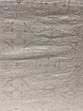 Offwhite dyeable lucknowi chikankari allover pure cotton embroidered fabric 3621