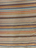 Beige orange stripes satin printed 3532