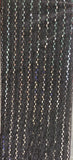 Black with sequin allover net embroidered fabric 6123