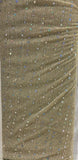 Gold with sequin allover net embroidered fabric 5134