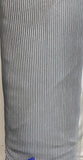 Grey silver pleated crush 60" width fabric 5127