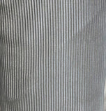 Grey silver pleated crush 60" width fabric 5127