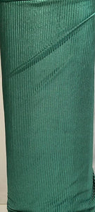 Green pleated crush 60" width fabric 5109