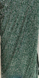 Green sliver pleated crush 60" width fabric 6145